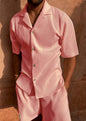 Spring/Summer stretch casual men beach shorts set
